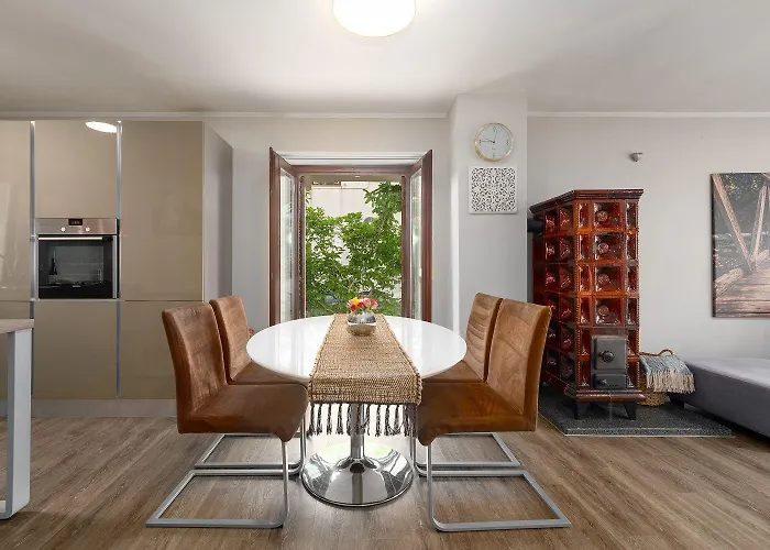 Exquisites Mit Privatem Garten, Liegen, Kinderstuhl, Waschmaschine - Nur 700 Meter Zum 度假居 *